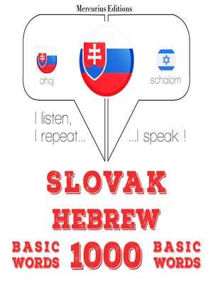 cover image of Slovenský--Hebrejskej